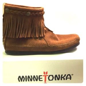 Minnetonka Suede Booties